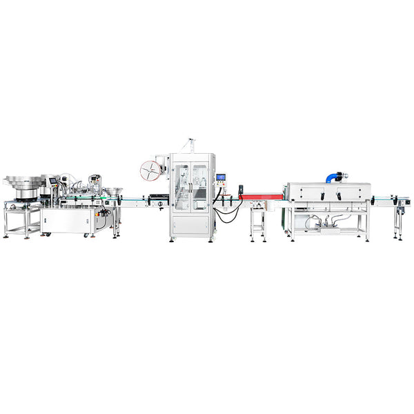 ZONESUN ZS-FAL180G9 Automatic Irregular Bottle Cam System Eye Drop Filling Capping Labeling Production Line For Biological Extract Liquid