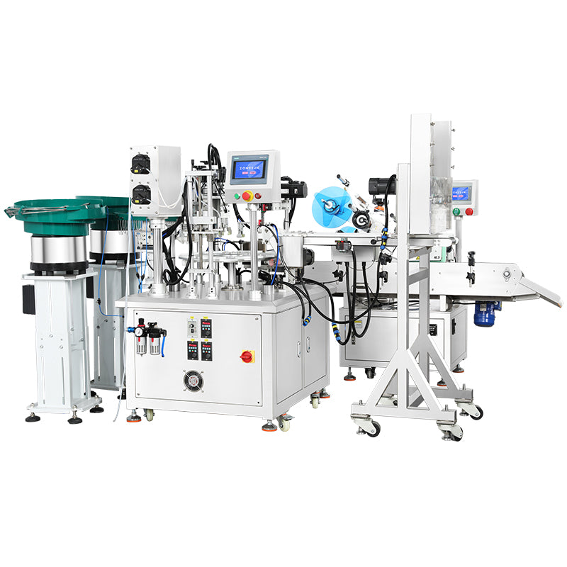 ZONESUN ZS-FAL180X17 Automatic Perfume Filling Capping & Labeling Line
