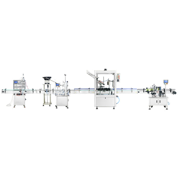 ZONESUN ZS-FAL180Z5 Automatic Wine Bottle Filling Capping and Labeling Line