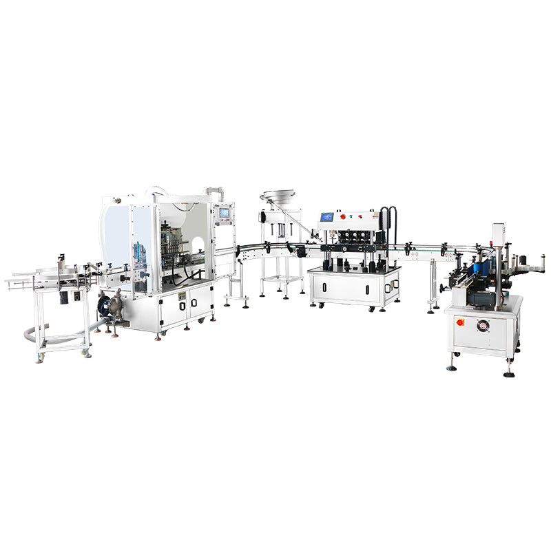 ZONESUN ZS-FALU5 Honey Syrup Filling, Capping & Labeling Line for Viscous Products
