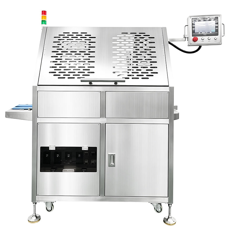 ZONESUN ZS-FK55 Automatic Cardboard Sleeving Machine Food Tray Packaging Equipment