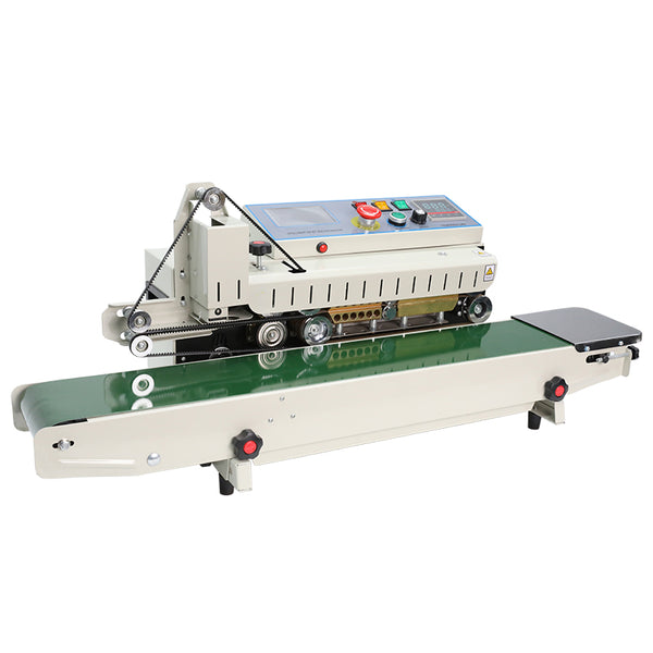 ZONESUN ZS-FR1800P Bag Sealing Machine with Built-In Inkjet Printer