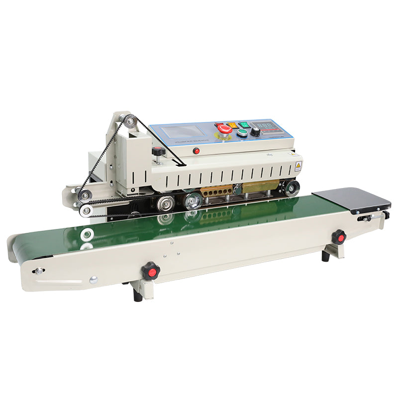 ZONESUN ZS-FR1800P Bag Sealing Machine with Built-In Inkjet Printer