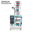 ZONESUN ZS-FS240KQ Automatic Granule Drink Sachet Weighing Filling Sealing Packing Machine VFFS Packaging Equipment