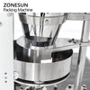 ZONESUN ZS-FS240KQ Automatic Granule Drink Sachet Weighing Filling Sealing Packing Machine VFFS Packaging Equipment