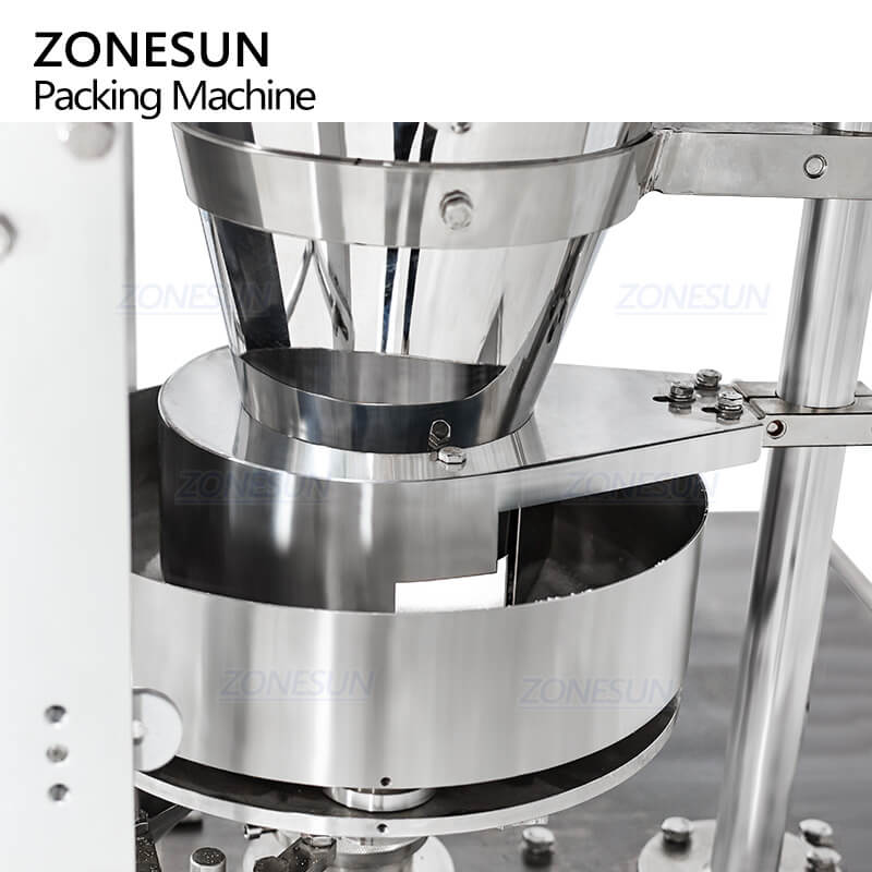 ZONESUN ZS-FS240KQ Automatic Granule Drink Sachet Weighing Filling Sealing Packing Machine VFFS Packaging Equipment