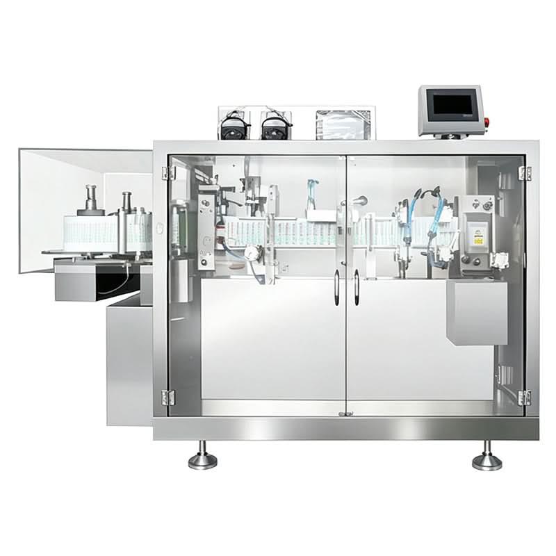 ZONESUN ZS-FS25U Automatic Plastic Ampoule Blow Fill Seal Machine for Pharmaceutical Cosmetic and Veterinary Single-Dose Packaging