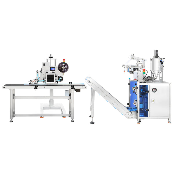 ZONESUN ZS-FSL220 Automatic Liquid Sachet Packaging Machine Pouch Filling, Sealing & Cutting Labeling System