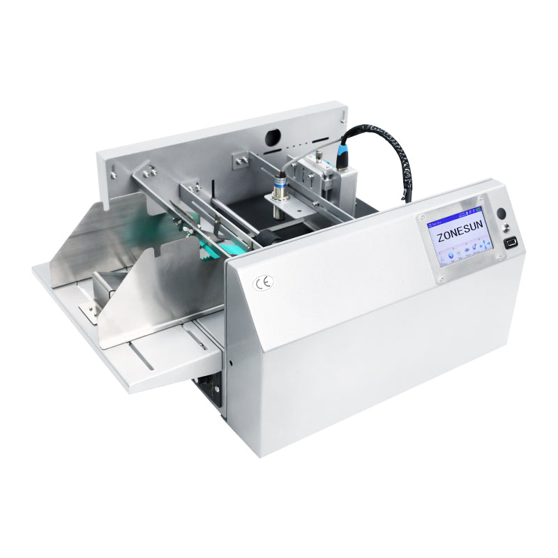 ZONESUN ZS-FYP5 Automatic Paging Coding Machine Flat Bags Cards Inkjet Coding Printer