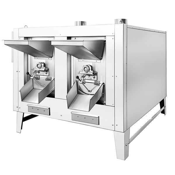 ZONESUN ZS-GHK4 Continuous Rotary Roasting Machine for Nuts Seeds Peanuts Almonds Cashews Sesame