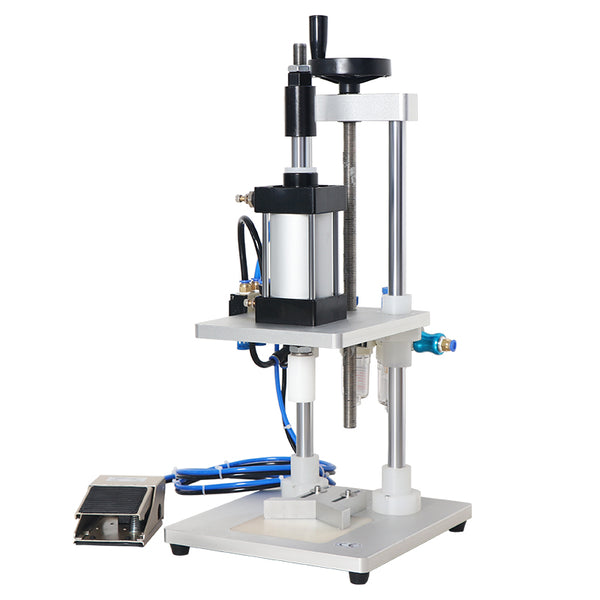 ZONESUN ZS-GK5 13/15/18/20mm Pneumatic Perfume Collar Ring Capping Machine