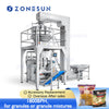 ZONESUN ZS-GW14 Vertical 14 Heads Dried Fruit Nuts Granule Grain Weighing Filling Sealing Packaging Machine