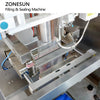 ZONESUN ZS-GW14 Vertical 14 Heads Dried Fruit Nuts Granule Grain Weighing Filling Sealing Packaging Machine