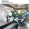ZONESUN ZS-GW14 Vertical 14 Heads Dried Fruit Nuts Granule Grain Weighing Filling Sealing Packaging Machine