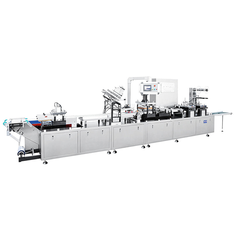 ZONESUN ZS-HFQ2 Automatic Blister Packaging Machine with Thermoforming, Heat Sealing and Punching System for Retail Product Packaging