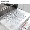 ZONESUN ZS-HSFK04 Semi-Automatic Sealer Plastic Films Cups Disposable Heat Sealing Machine