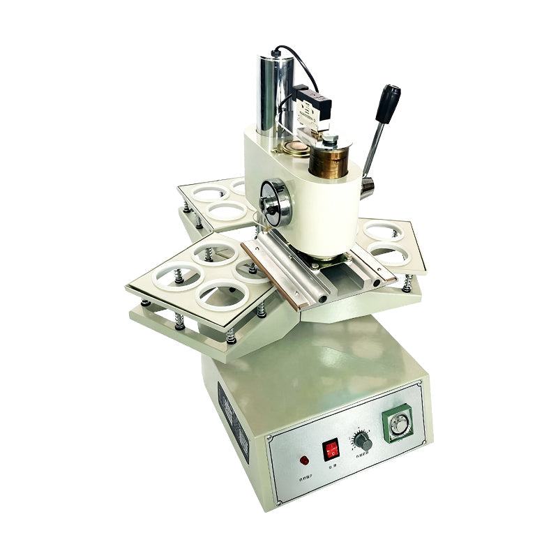 ZONESUN ZS-KCS5 Manual Cup Sealer Machine for Plastic Cups Milk Tea Coffee & Yogurt Shops Fast Heat Sealing with Adjustable Molds