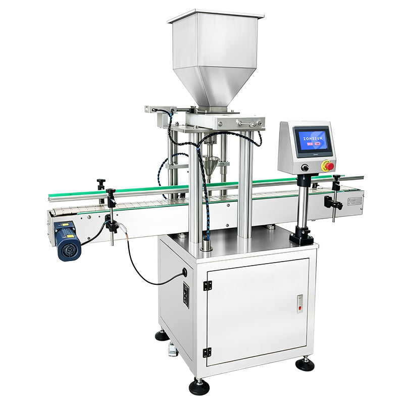 Coffee bean bottling machine
