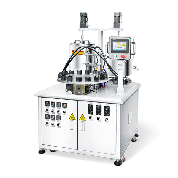 ZONESUN ZS-LG2C Lipstick Spiral Filling Machine Double Color for High-Viscosity Cosmetic & Paste Products