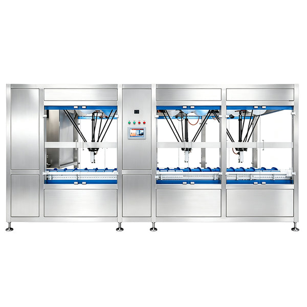 ZONESUN ZS-LPR40 Automatic Robotic Bottle Unscrambler with Vision System