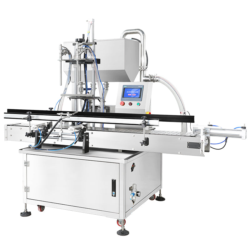 ZONESUN ZS-MG260XP High Speed Dual-Head Gear Pump Liquid Filling Machine
