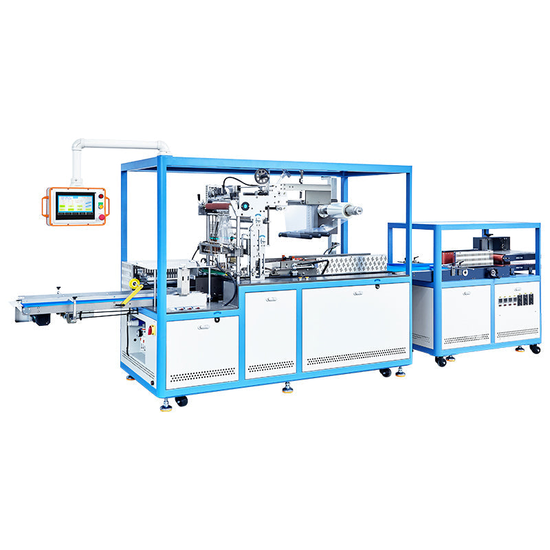 ZS-MSFM730 Servo Automatic 3D Transparent Film Box Overwrapping Machine
