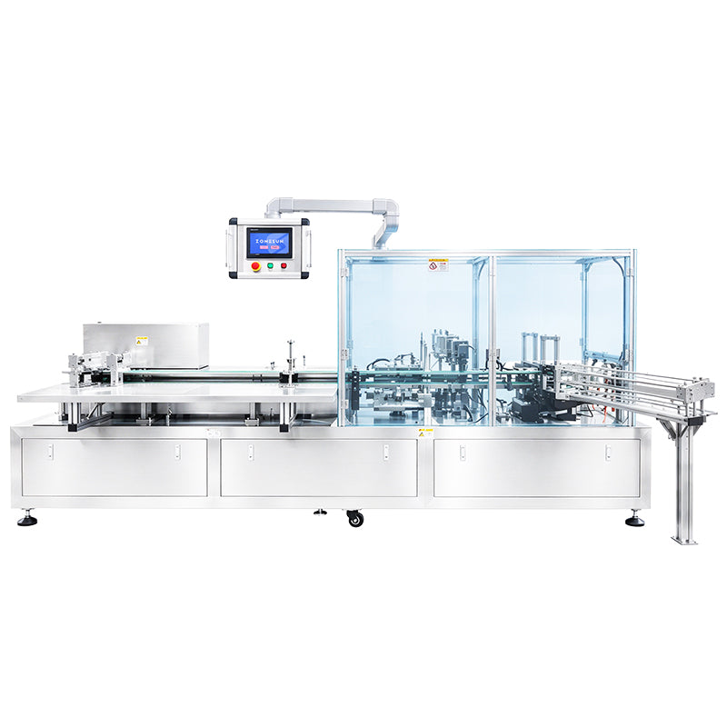 ZONESUN ZS-MSZH30L Automatic Top Load Cartoning Machine for Bottles and Food Granules