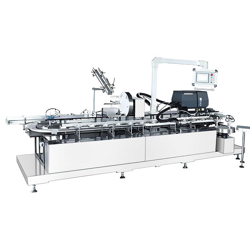 Cosmetic box packing machine