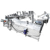 ZONESUN ZS-PCL1 Automatic Potato Chips Production Line Snack Food Processing Equipment