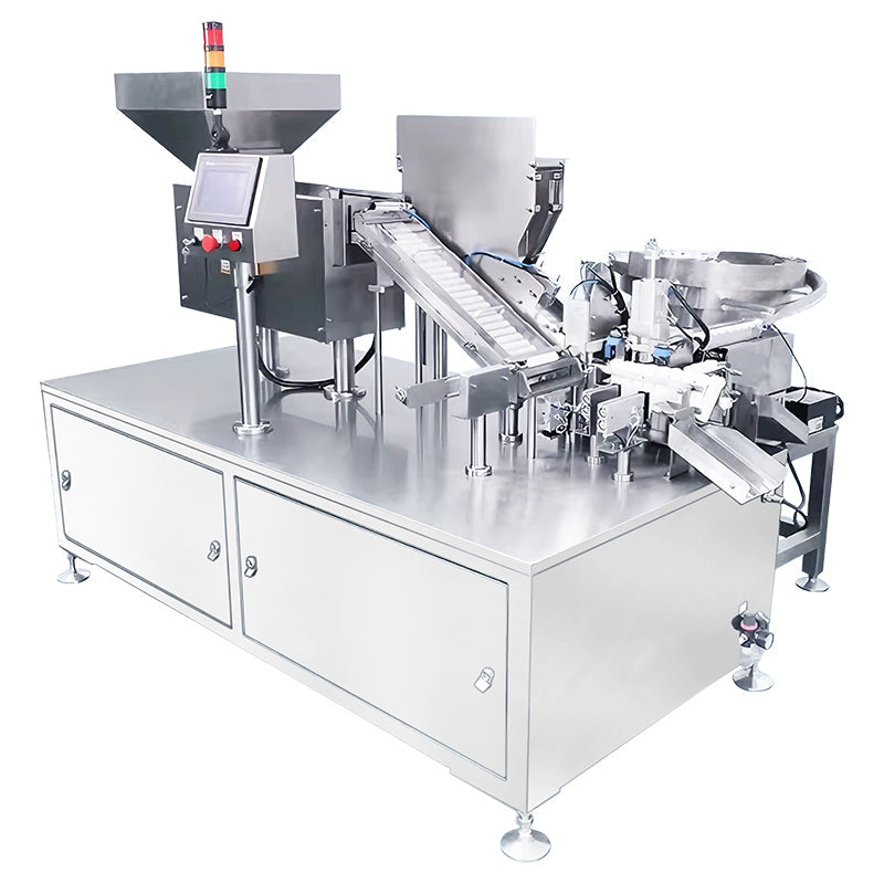 ZONESUN ZS-PFTM2 Automatic Effervescent VC Tablet Tube Filling and Capping Machine