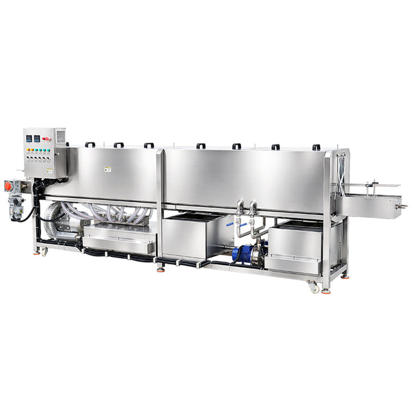 ZONESUN ZS-PM2 Tunnel Pasteurizer with Washing and Drying for Bottles and Cans