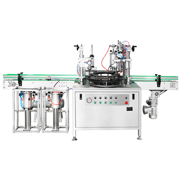 ZONESUN ZS-QW1600 Automatic Spray Can Aerosol Liquid Filling Capping Machine