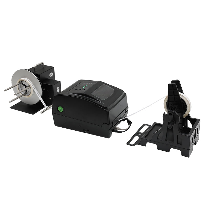 ZONESUN ZS-RPR01 Thermal Transfer Barcode Label Printer with Automatic Rewinder for Roll Labels