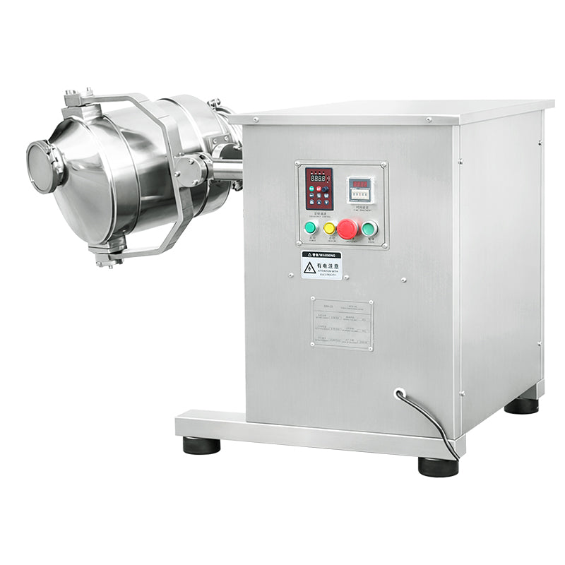 ZONESUN ZS-SBH10 3D Powder Mixing Machine for Dry Powders & Granules