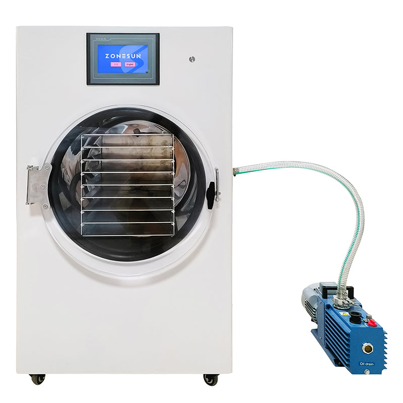 ZONESUN ZS-SDG1 Compact Food Freeze Dryer for Meat, Fruit & Vegetables