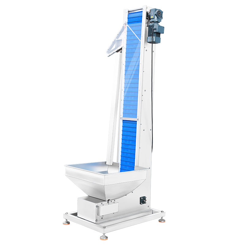 ZONESUN ZS-SLJ4 Flat Cap Elevator for Cosmetic, Beverage & Pharma Packaging Lines