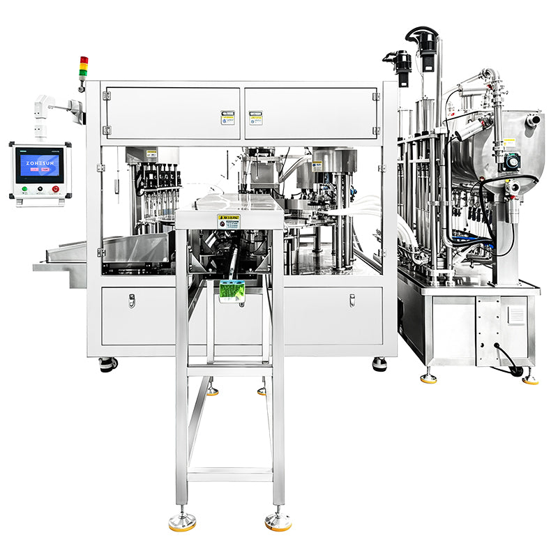 center spout pouch filling machine