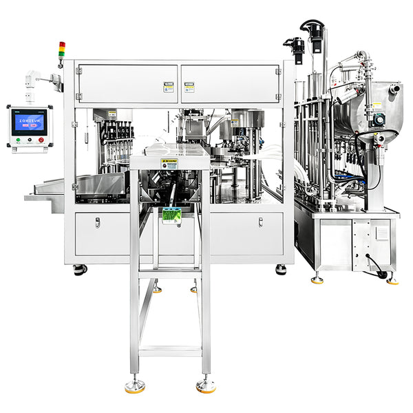 center spout pouch filling machine