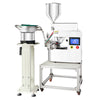 ZONESUN ZS-SVFC1P Desktop Spout Pouch Sauce Filling Capping Machine | Rotor Pump Monoblock