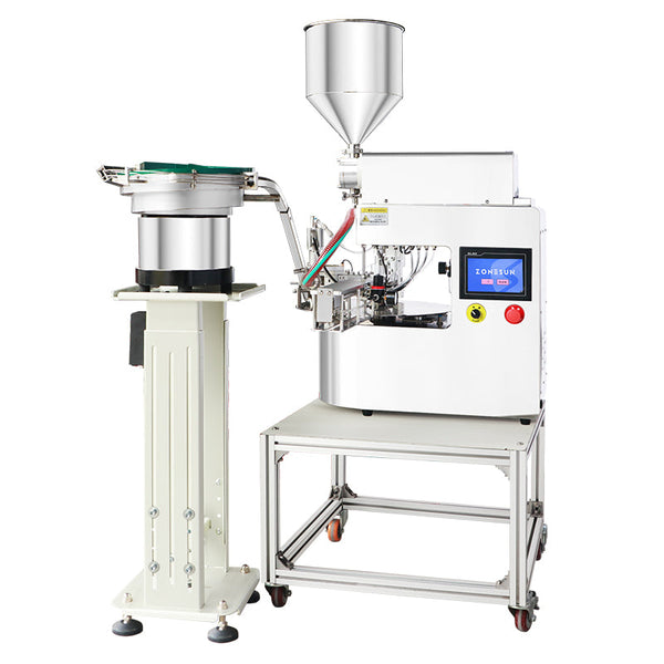ZONESUN ZS-SVFC1P Desktop Spout Pouch Sauce Filling Capping Machine | Rotor Pump Monoblock