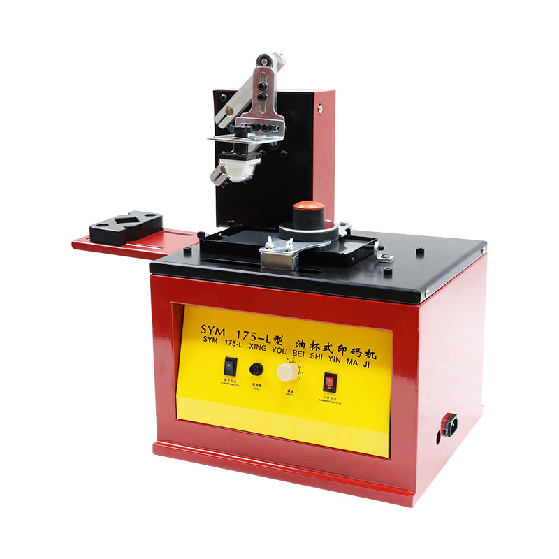 ZONESUN ZS-SYM175 Electric Pad Printing Machine for Logos Dates and Codes