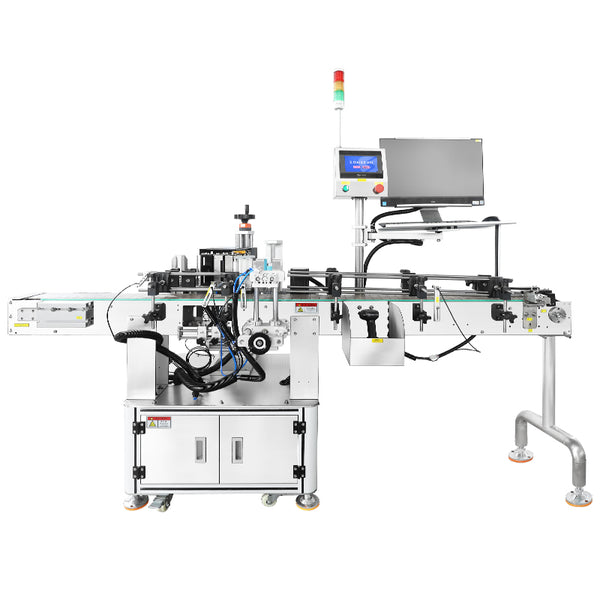 ZONESUN ZS-TB164PO Barcode-Triggered Real-time Print & Apply Labeler for Bottles