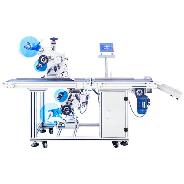 ZONESUN ZS-TB716Z Automatic Top & Bottom Labeling Systems Flat Surface Labeling Machine
