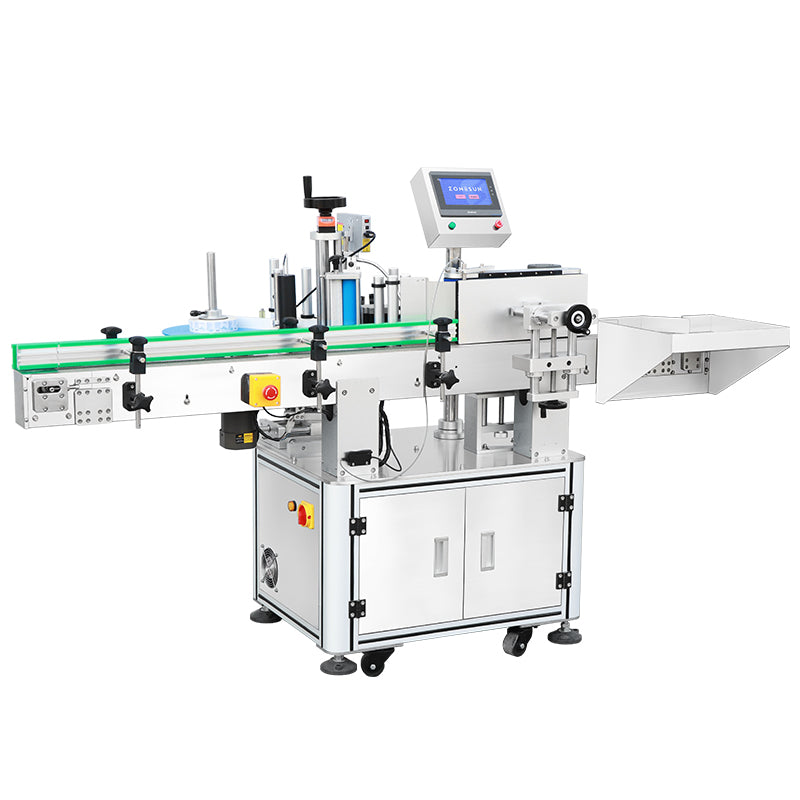 ZONESUN ZS-TB821 Automatic Round Bottle Single Side Labeling Machine