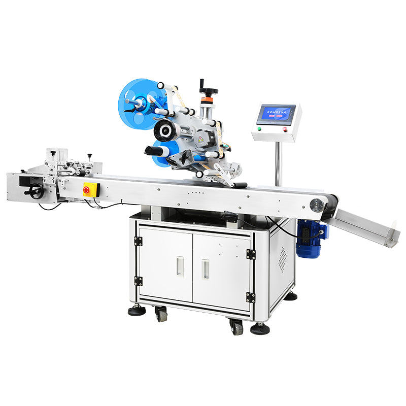 ZONESUN ZS-TB832 Automatic Paging Labeling Machine for Bags, Cards and Flat Cartons