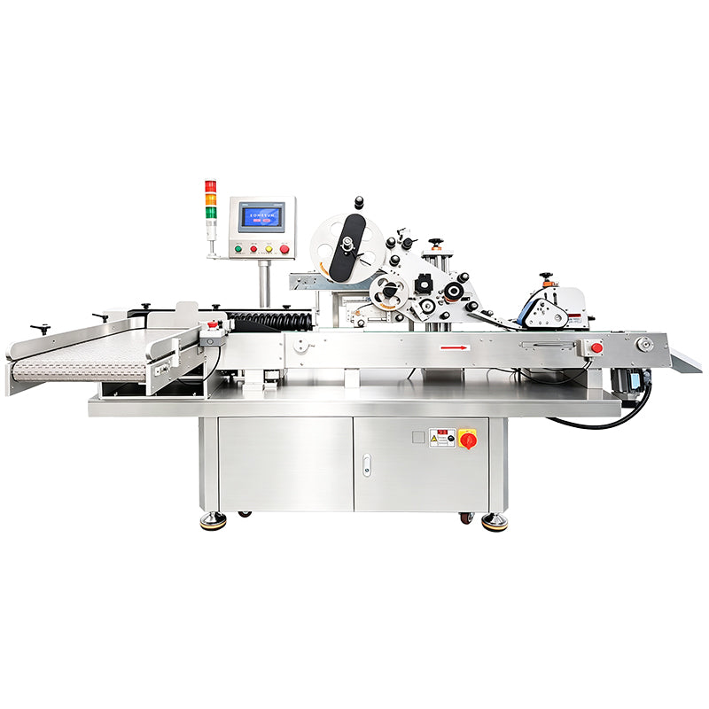 ZONESUN ZS-TBRH200 Automatic Horizontal Labeling Machine for Ampoules Vials and Small Bottles