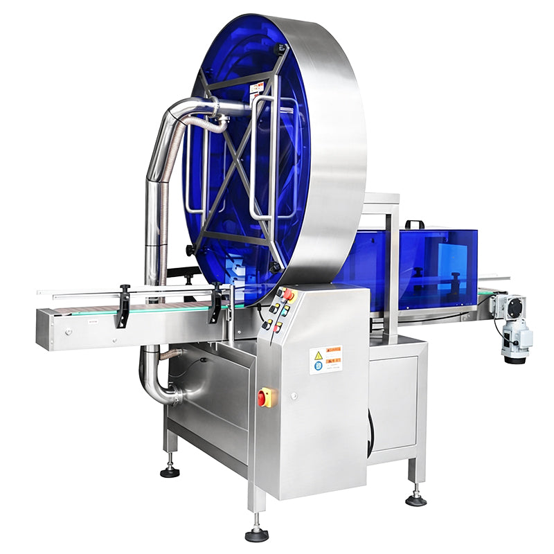 ZONESUN ZS-UVB1 Automatic UV Bottle Sterilization and Air Blowing Machine for Milk Powder Food Pharmaceutical and Hygienic Container Pre-Filling Cleaning