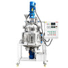 ZONESUN ZS-VMB200L 200L Vacuum Homogenizing Emulsifier Mixer Tank for Cream Lotion Sauce and Pharmaceutical Emulsion Production