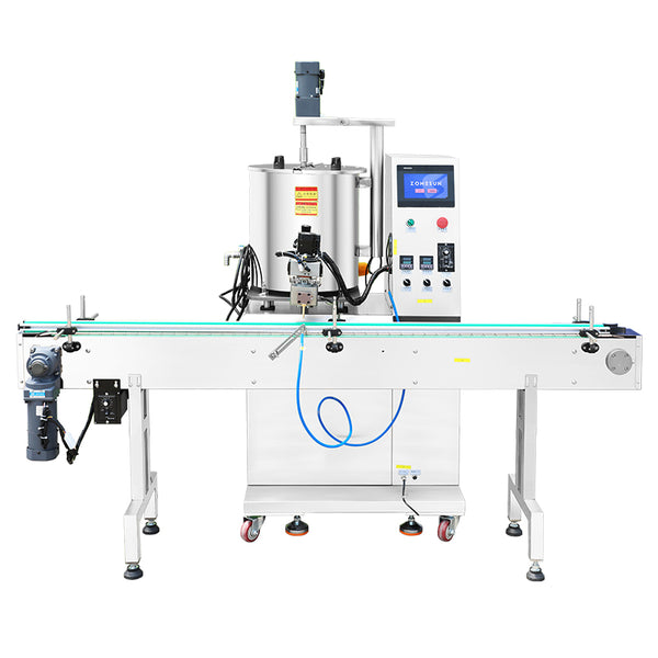 ZONESUN ZS-VTGTL1A Automatic Heating & Stirring Paste Filling Machine with Gear Pump for Lipstick, Vaseline, Wax & High-Viscosity Products
