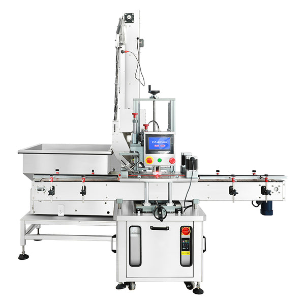 ZONESUN ZS-XG05 Servo Spindle Capping Machine for Twist-Off Jar Caps
